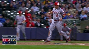 CIN@MIL: Phillips drives in two on a single to center