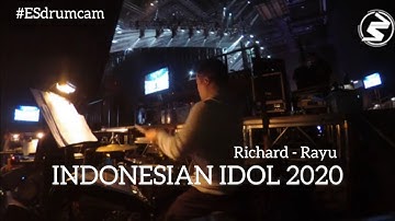 Echa Soemantri - Rayu - Richard | Indonesian Idol 2020 #ESdrumcam