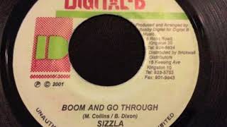 Sizzla - Boom And Go Through + Version - Digital B