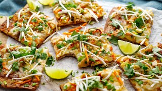 Keto Thai Chicken Flatbread Pizza [Cali Kitchen Copycat] by RuledMe 2,871 views 2 months ago 3 minutes, 1 second