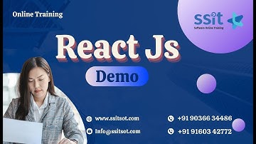 ReactJS Training Demo || SSIT Software Online Training @ 01/02/2023