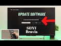 How to System Software Update Sony Bravia TV [2023 Firmware Update]