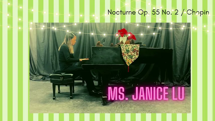 2022 EKS Winter Concerts - Ms. Lu playing Nocturne...