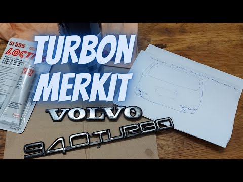 Turbon merkkien fiksaus ja kiinnitys | Volvo 940 turbo | b230ft |