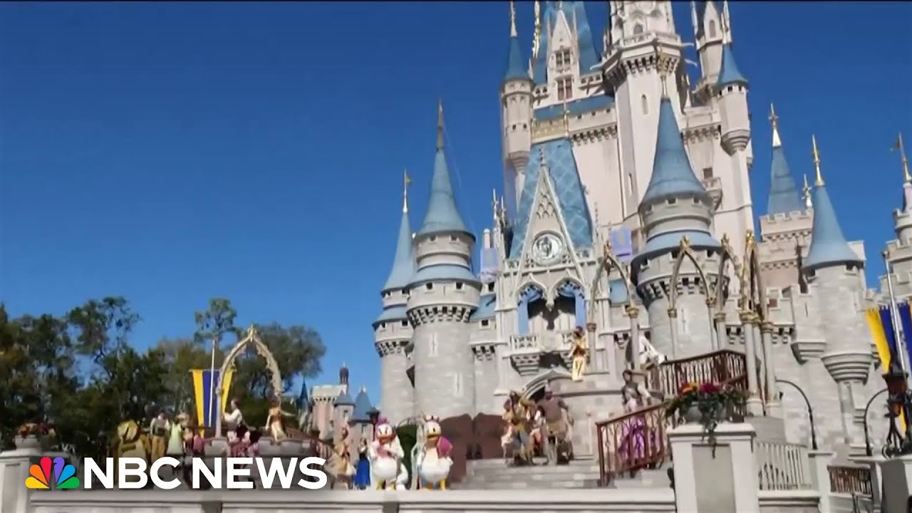 Remote workers spark trend online by working from Disney parks