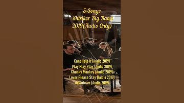 5 Songs Shtriker Big Band, 2019, Audio Only, #shtrikerbigband #jazz #bigband #music #jazzband #audio