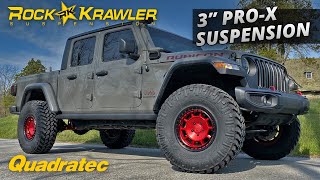 Rock Krawler 3” ProX Suspension for Jeep Gladiator Installed!