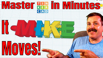 Terrific Tinkercad Articulated Text Key Chain | Prints in Place