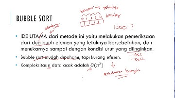 Sorting Part 1 - (Bubble Sort)