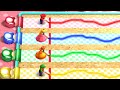 Mario Party The Top 100 - Minigames - Peach vs Luigi vs Daisy vs Mario