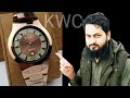 Kwc original stone watch  kwc wrist watch for men  alsaudia watch