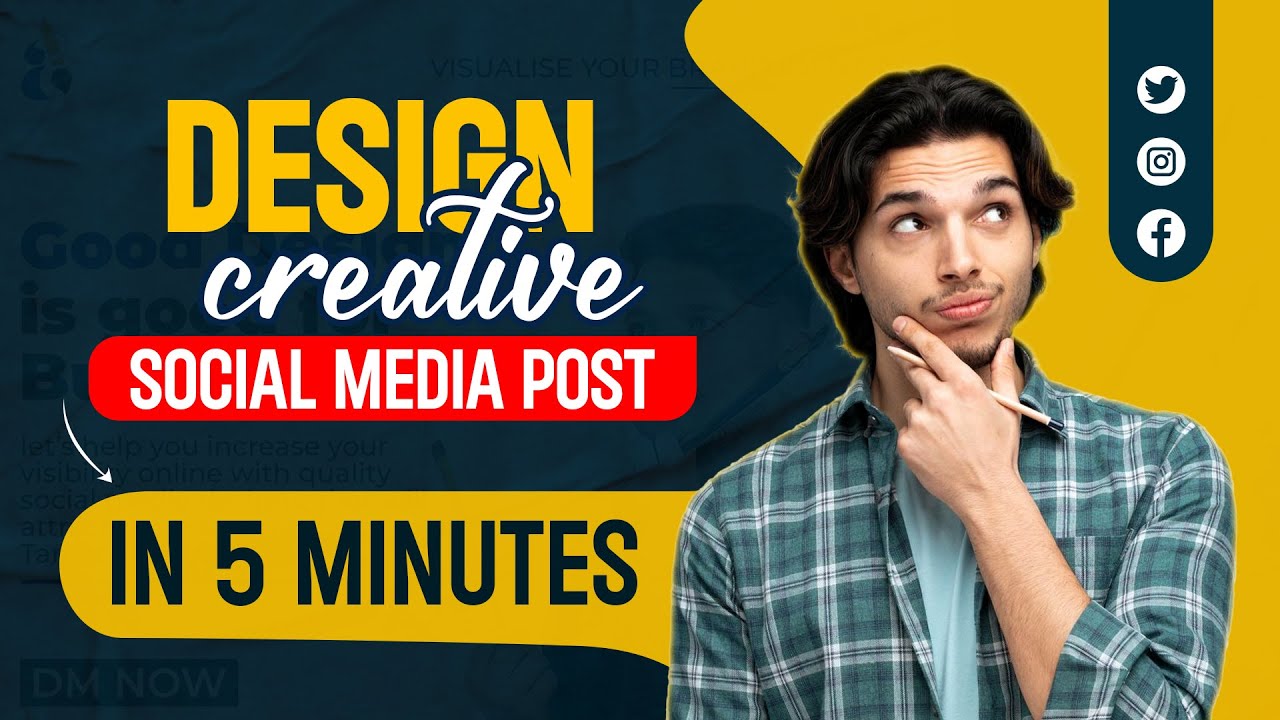 Design Creative socialmedia Post In 2024 Social media post