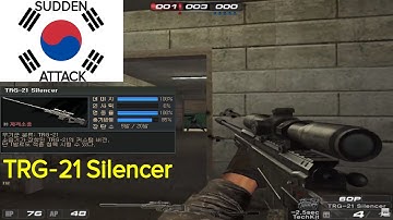 [ Sudden Attack] TRG-21 Silencer Vs.BOT | Biệt Đội Thần Tốc