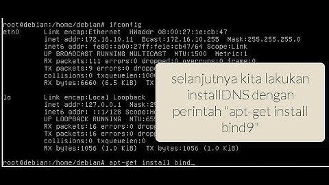 Instalasi dan Konfigurasi DNS Server di Debian 8