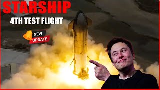 SpaceX Ignites Starship Rocket for 4th Test Flight Preparations | Starship Update
