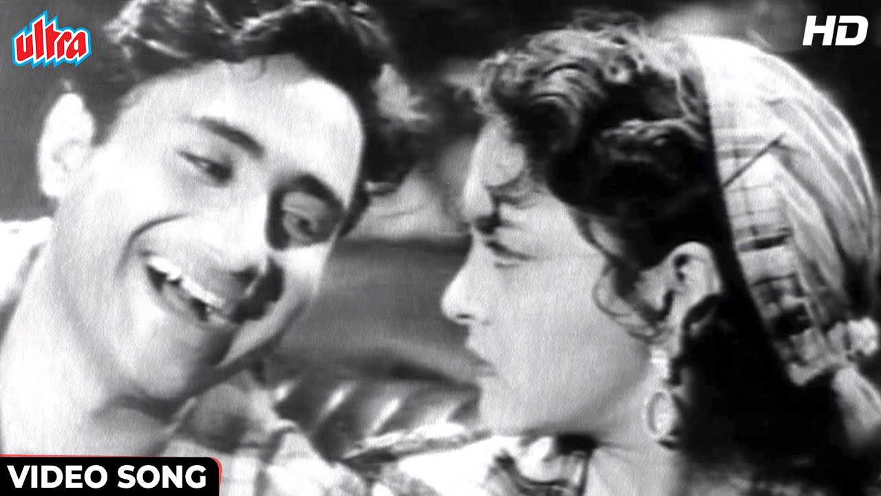      HD Video Song  Kishore Kumar  Dev Anand Nalini Jaywant  Munimji 1955