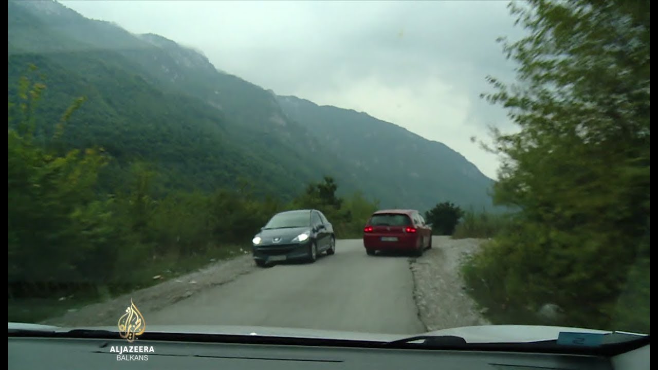Foča - الطريق السريع Šćepan Polje معلق