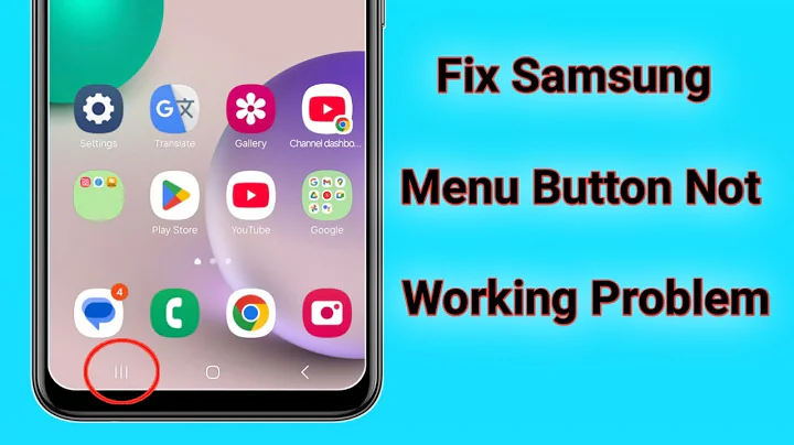 How to Fix Samsung Menu Button Not Working Problem (New 2025) | Menu Button Not Working On Samsung