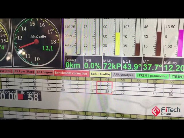 APITech ECU tuning 101 Video 3 -  enrichment correction