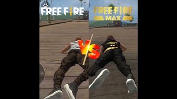 Free fire vs free fire max😱 SAMSUNG A3,A5,A6,A7,J2,J5,J7,S5,S6,S7,S9,A10,A20,A30,A50,A70 //FREEFIRE