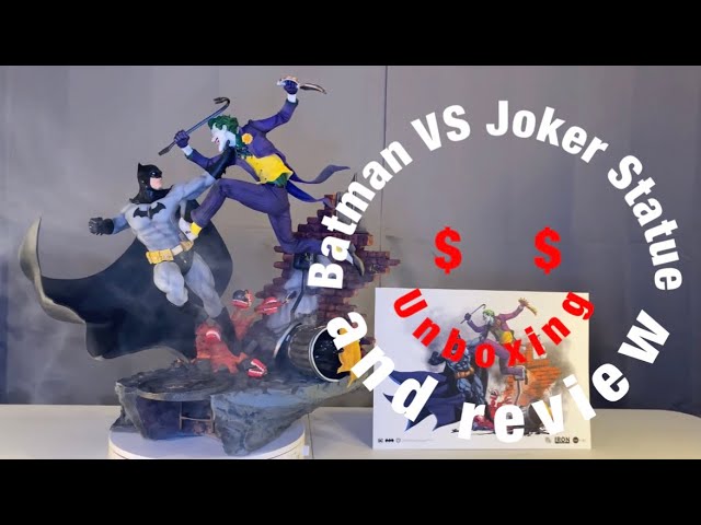 IRON 1/6『バットマン vs. ジョーカー』バトルジオラマ スタチュー Statue Batman Vs Joker - Dc Comics By Ivan Reis - Battle