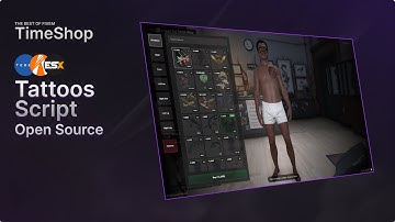 [FiveM - ESX - QBOX - QBCORE]  Tattoo Script