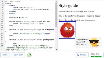 Challenge: Style guide Khan Academy| Day 13 of JS