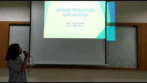 Presentasi Project Tugas Akhir Pemrograman Visual