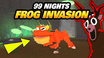Hoe je de FROG-invasie in 99 Nights in the Forest overwint