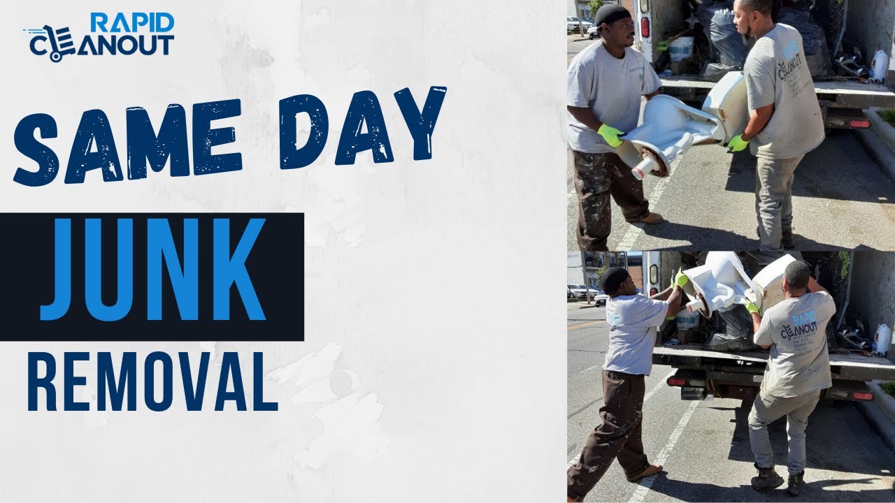 Same Day Junk Removal Rapid Cleanout Cleveland YouTube