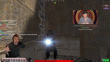 Trainwreck paid 10k to Mr. Wobbles for annoying Golden Crest in Rust Kingdoms 3