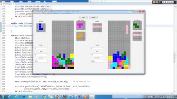 JavaFx 테트리스 듀얼모드