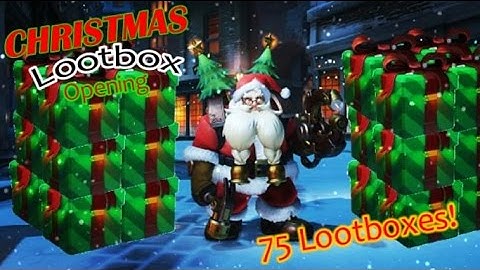 Overwatch 75 Christmas Lootbox Opening: How Many Duplicates (Lvl 442)?
