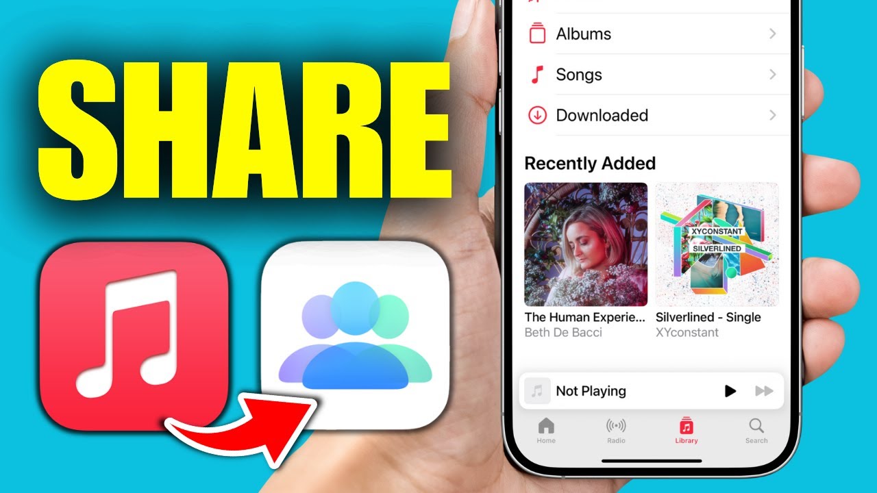 How To Share Apple Music With Family on iPhone - YouTube