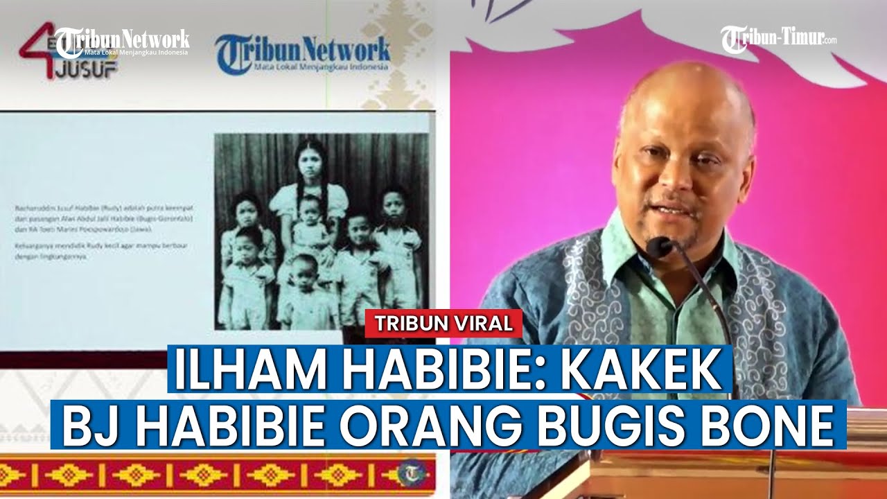 Kisah Kakek BJ Habibie Orang Bugis Bone yang Sering Dikira Darah Gorontalo