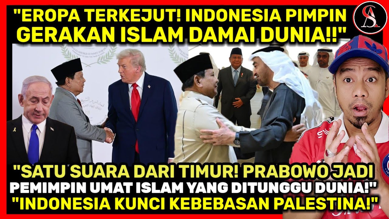 “GUNCANG DUNIA! PRABOWO JADI SIMBOL KEBANGKITAN ISLAM & PALESTINA MERDEKA!!”