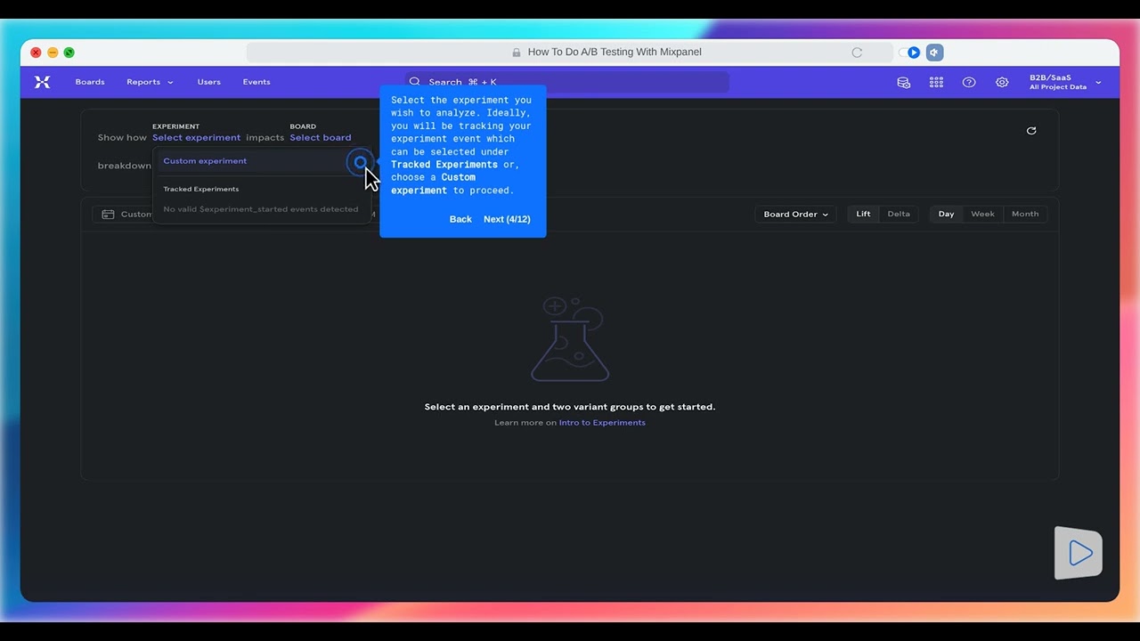 How to Do A/B Testing With Mixpanel