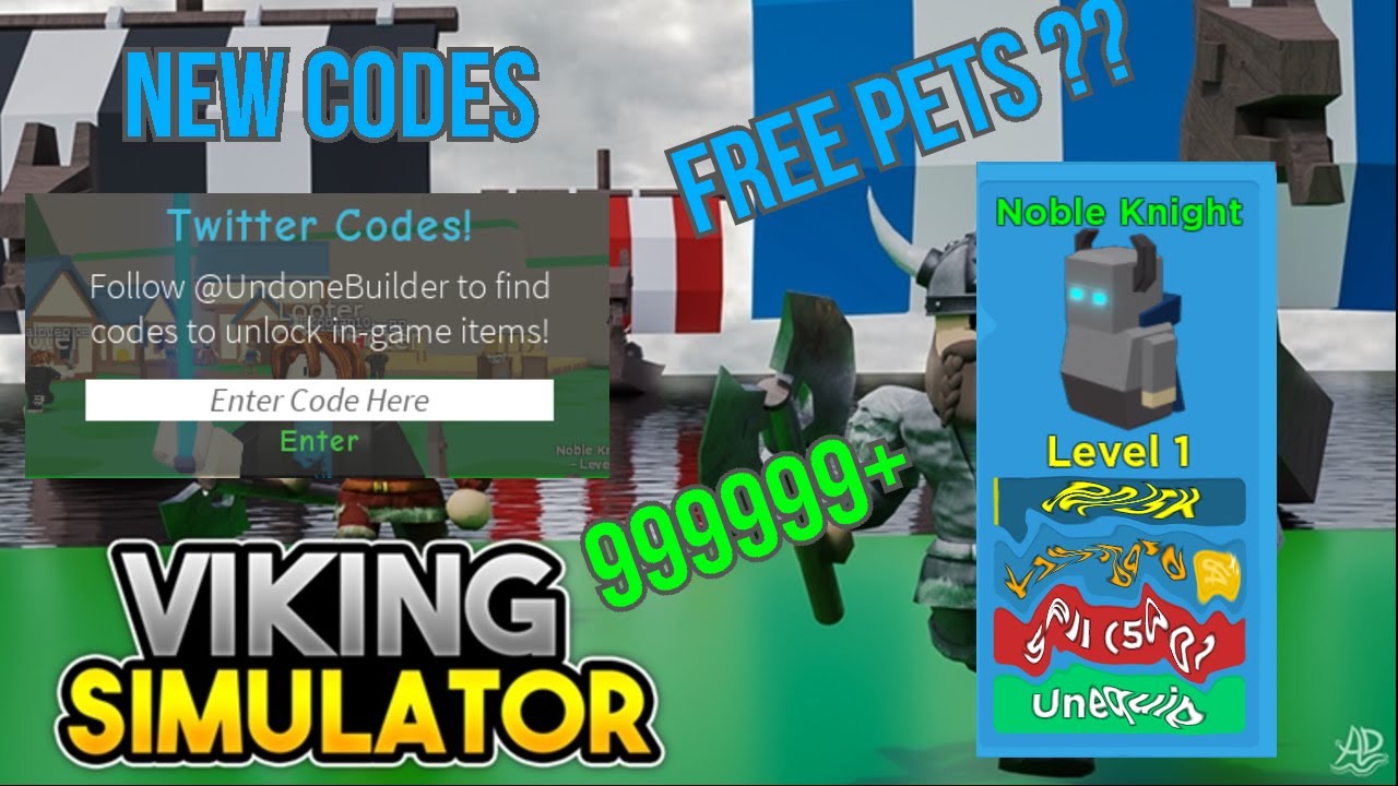  Roblox Viking Simulator New Codes 4 Codes YouTube