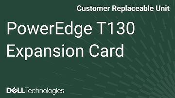PowerEdge T130: Remove/Install Expansion Card
