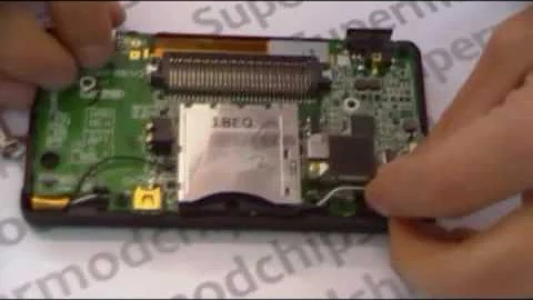 How to repair a Nintendo DS Lite NDSL Hinge 1