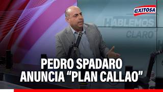 🔴🔵 Spadaro announces 'Plan Callao' with priorities in security, infrastructure, health, and educa...