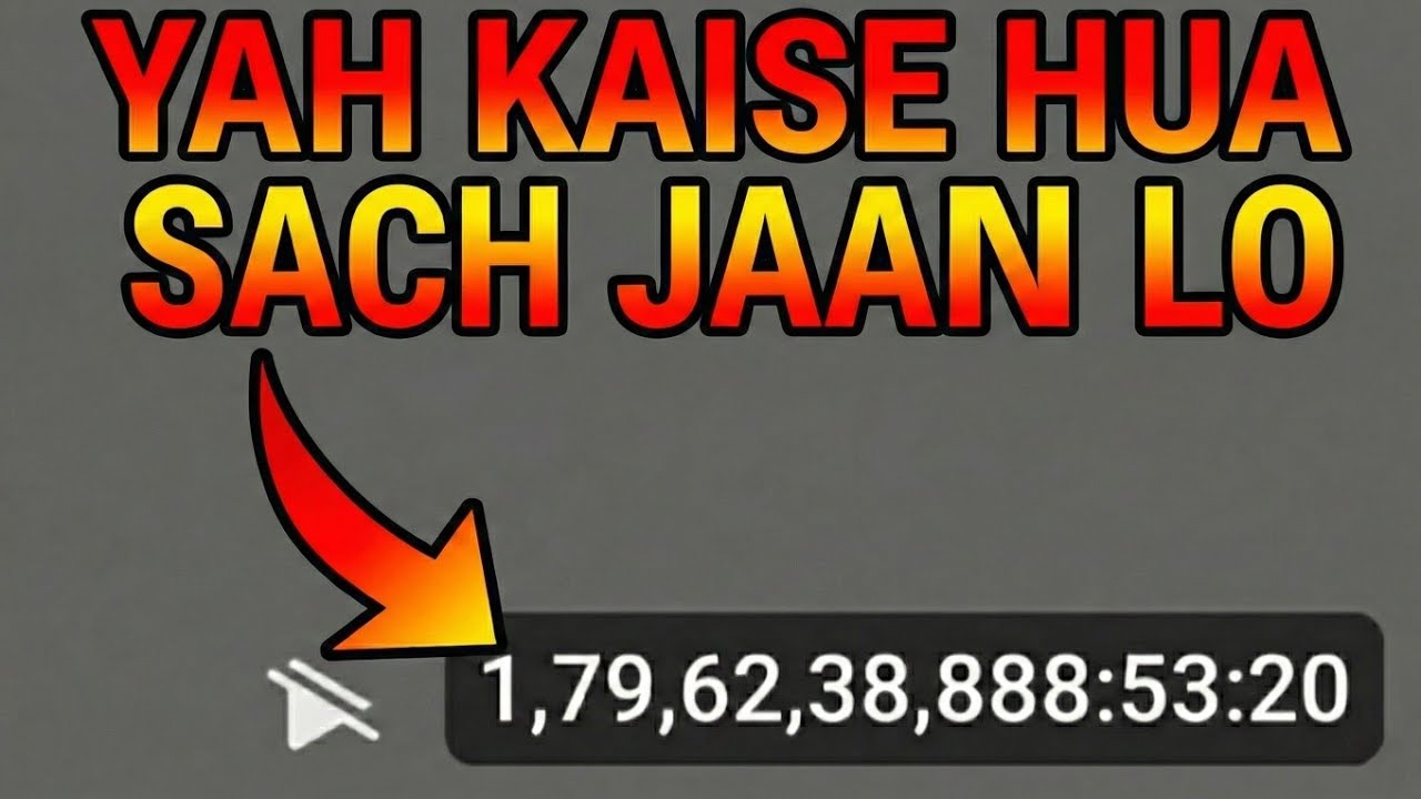 @shinyw 140 year long video YouTube per dar ka mahaul banaa hua Hai 😱😱