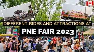 164🇨🇦 Different rides and attractions at PNE FAIR 2023 screenshot 3