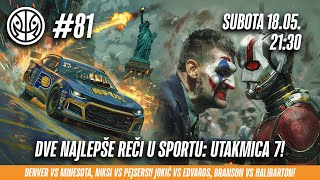 1 na 1 No.81 | DVE NAJLEPŠE REČI U SPORTU: UTAKMICA 7! JOKIĆ VS EDVARDS, BRANSON VS HALIBARTON