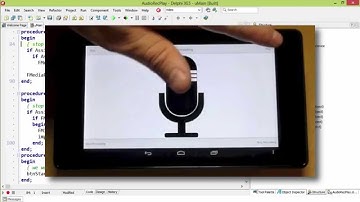 How To Create Mobile Audio Recording and Playback with Delphi XE