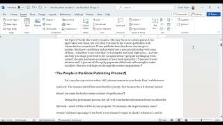 Inserting page breaks (and why you should do so) Lesson 18 Inserting Page Breaks And Keeping Paragraph Continuity