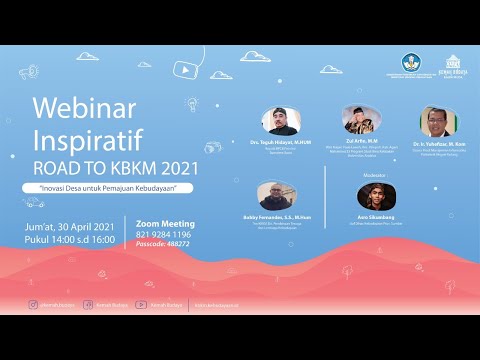 Webinar Inspiratif Road to KBKM 2021 