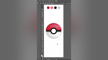 The Pokémon Ball - Adobe Illustrator