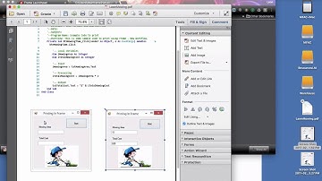 Adobe Acrobat Editing a PDF and adding images