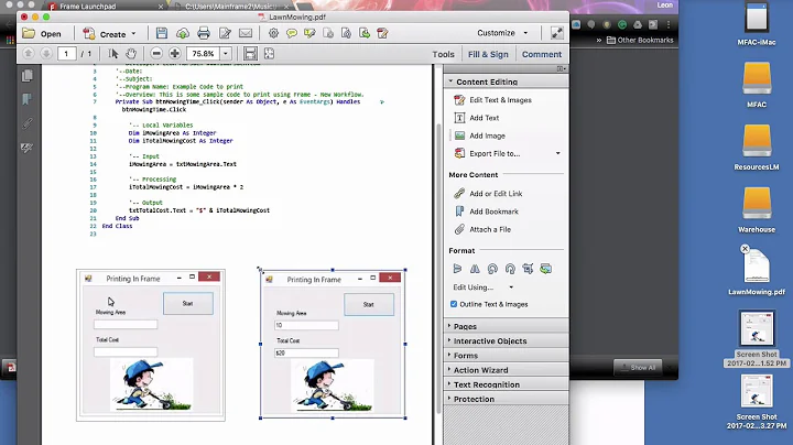 Adobe Acrobat Editing a PDF and adding images